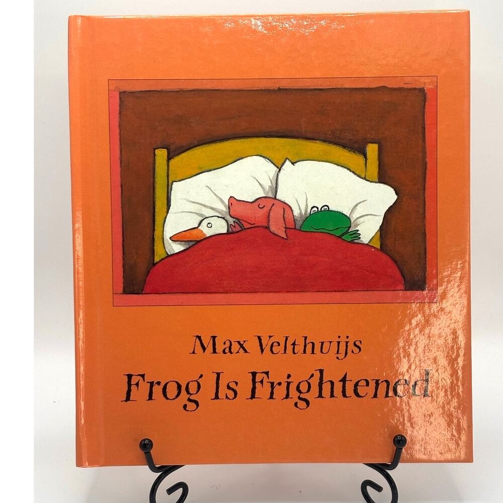 Vintage 1996 Edition of Frog is Frightened by Max Velthuijs, Hardcover